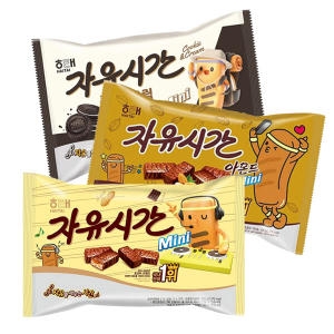 해태제과 자유시간 미니 아몬드 506g 3봉_이미지