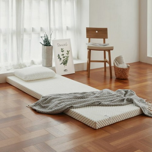 스너그홈 천연라텍스 미디엄 토퍼 매트리스 S (5cm)