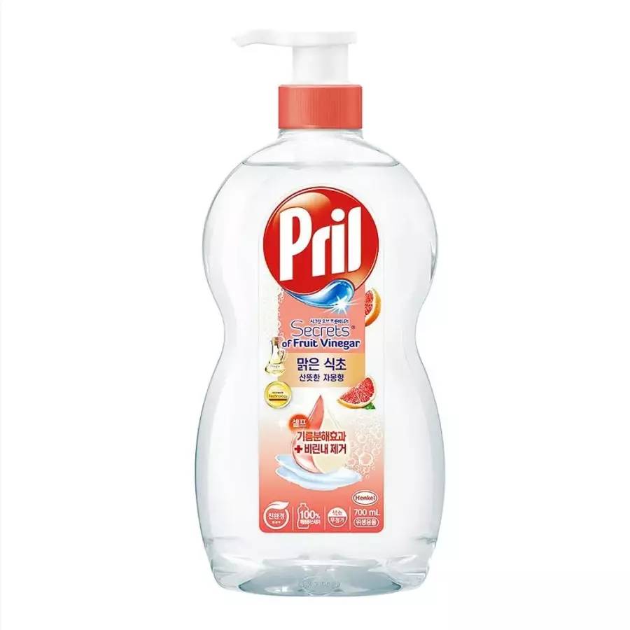 맑은식초 주방세제 산뜻한 자몽 700ml