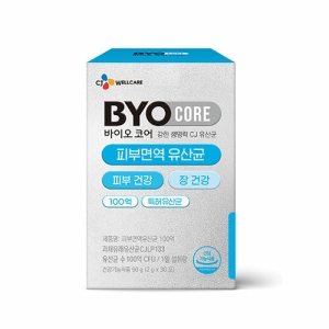 CJ BYOCORE 피부 유산균 30포 60g