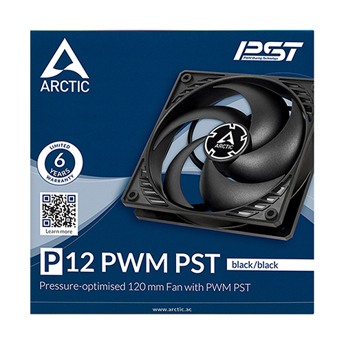 ARCTIC P12 PWM PST 서린 (블랙)_이미지