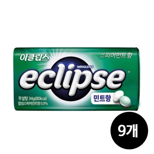 마즈 이클립스 스피어민트향 34g (9개)