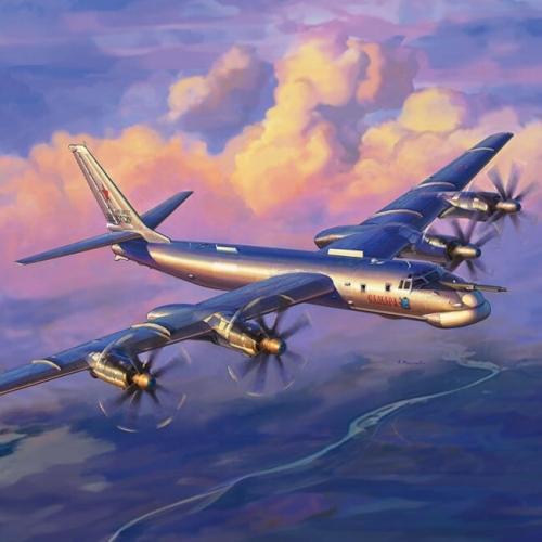 아카데미과학 1/144 러시아공군 Tu-95MS ″베어