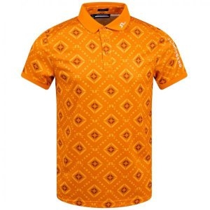  제이린드버그 jlindberg Tour Tech Reg Fit 프린트 폴로 GMJT07644-I175 남성 투어 테크