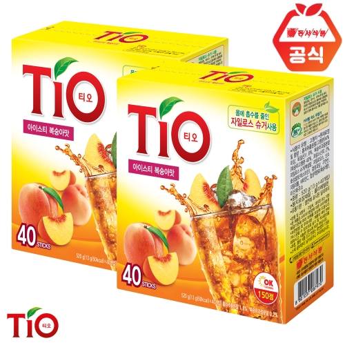 동서식품 아이스티 티오 애플 스틱 40개입 [2개]