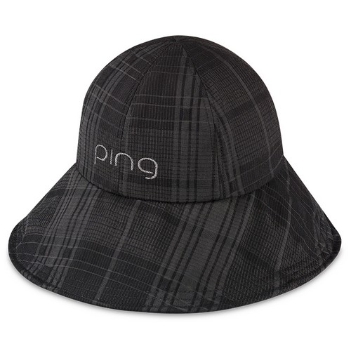 핑 2024 체크 와이드 캡_이미지