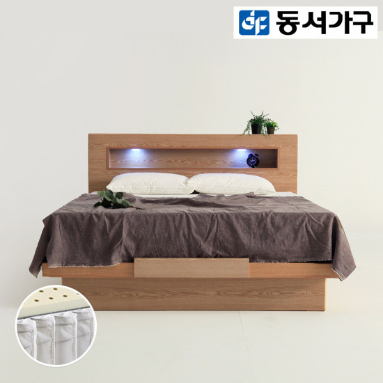 동서가구 토리스 LED침대 Q (케미컬폼독립)