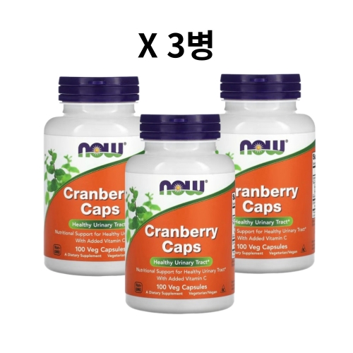 나우푸드 크랜베리 캡슐 100캡슐 (3개)_이미지