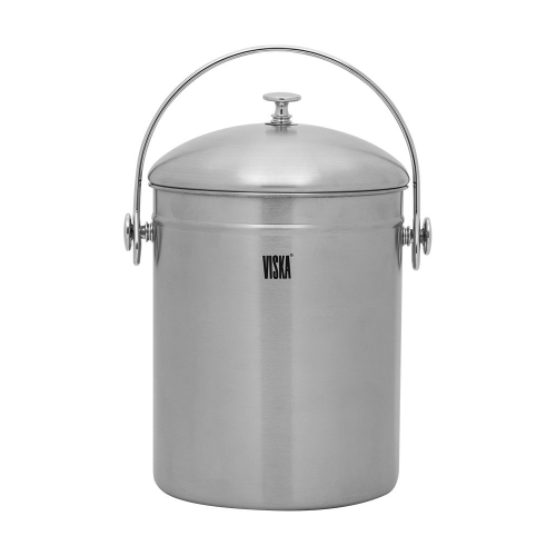 스텐레스 음식물쓰레기통 5L/아이스버킷/휴지통/주방용품