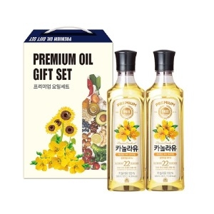 사조대림 해표 카놀라유 500ml 2P 선물세트 (10개)