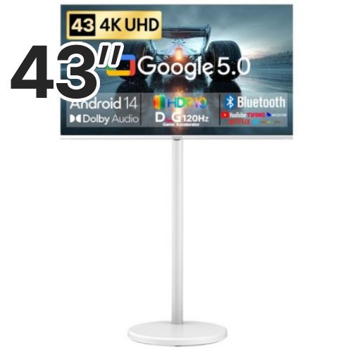 창홍 스마트TV 4K CH431UHD Google M9GPW1 120Hz 구글 5.0 이동형 패키지 (창홍 에센셜)_이미지
