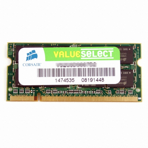 CORSAIR 노트북 DDR2-667 VALUESELECT (1GB)_이미지