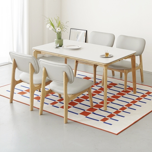 라자가구 브레드 원목 낮은 1인 의자