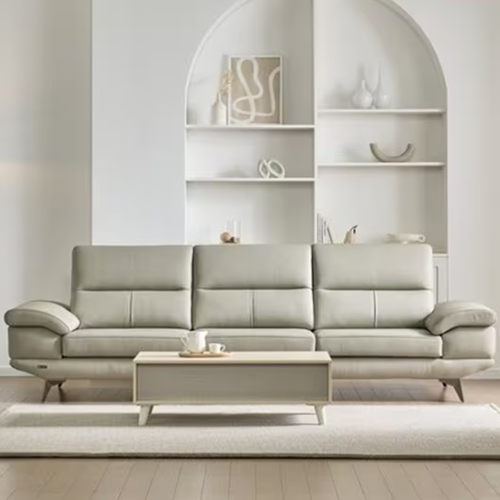 에넥스  피렌체 이태리 천연가죽 소파 4인용