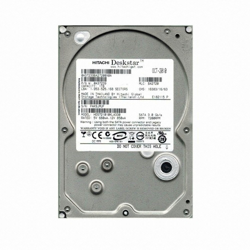 HGST Deskstar 7K1000 SATA2/7200/32M/리퍼비시 (HDS721010KLA330, 1TB)_이미지