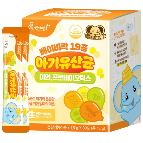 베이비락  19종 생유산균 30포 (1개)
