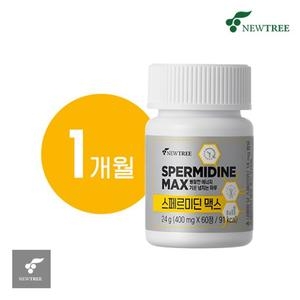 뉴트리 스페르미딘 맥스 400mg 60정 (1개)_이미지