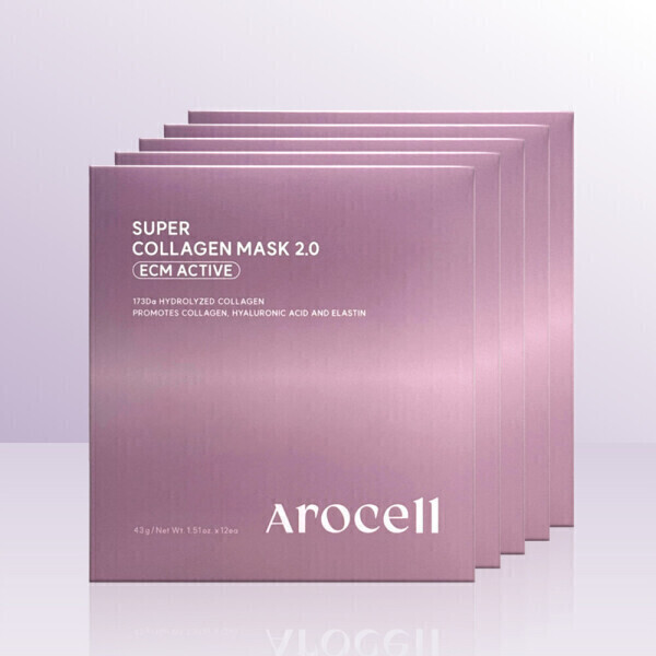 아로셀 슈퍼 콜라겐 마스크 2.0 ECM ACTIVE (60매)_이미지