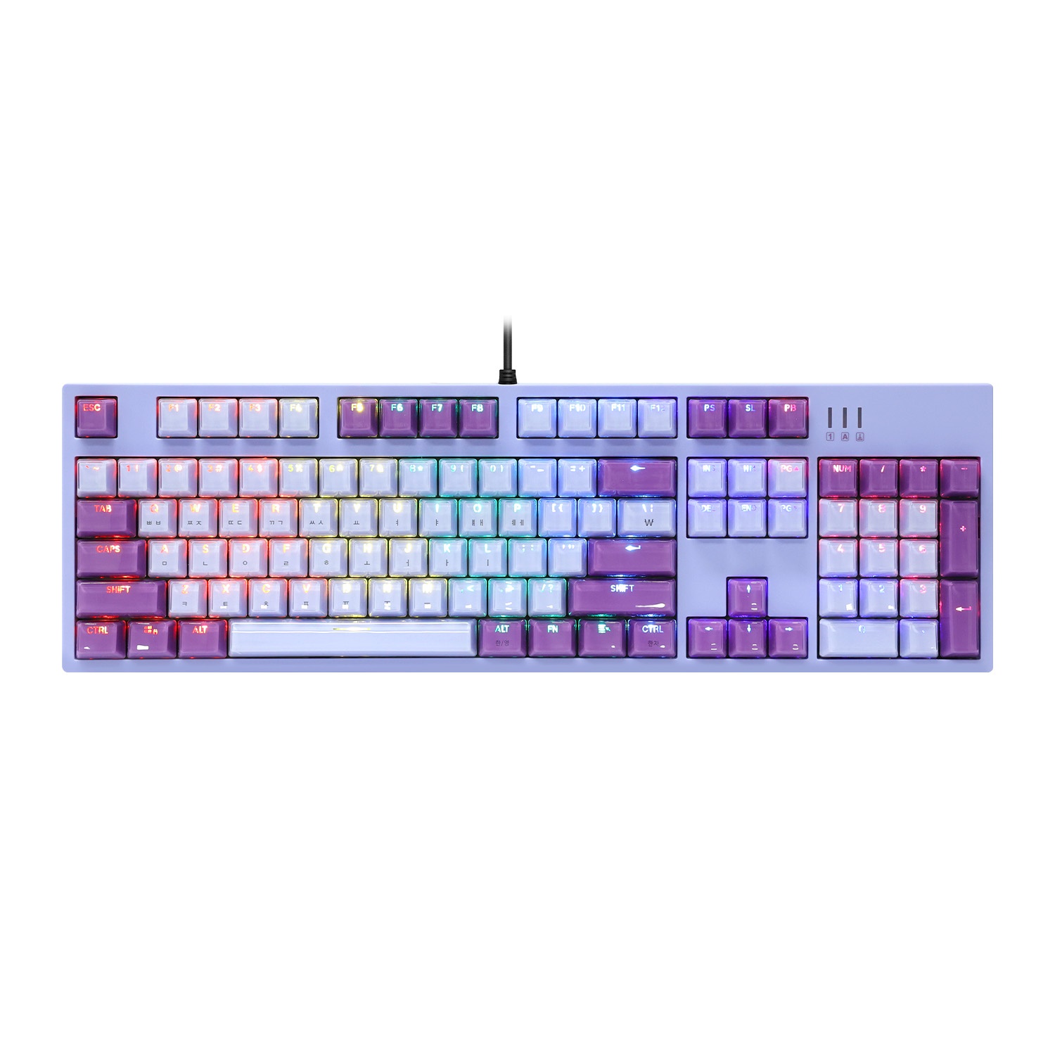 앱코 AN08 LILAC 가스켓 아이스큐브 카일광축 게이밍_이미지