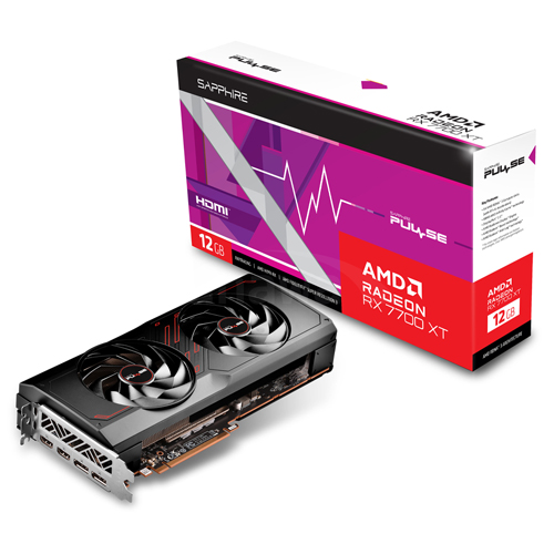 SAPPHIRE 라데온 RX 7700 XT PULSE D6 12GB이미지입니다. 누르면 해당 게시물로 새창이동합니다.