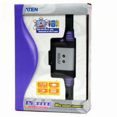 ATEN 2포트 PS/2 KVM 스위치 (CS62A)_이미지