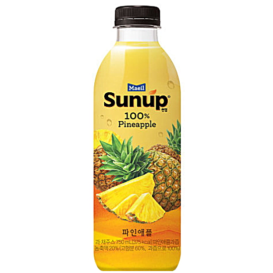 매일유업 썬업 파인애플 750ml (2개)