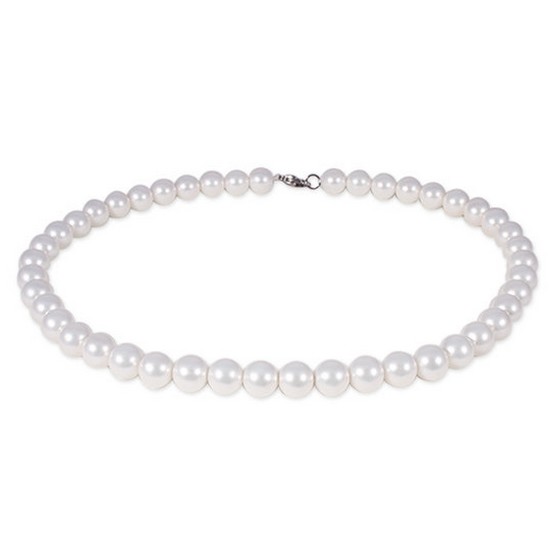 10mm 핵진주 비드목걸이