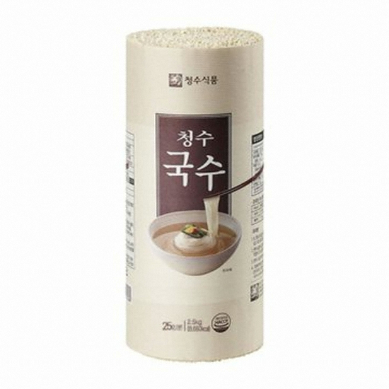 청수식품 청수 국수 두루마리 2.5kg (2개)_이미지