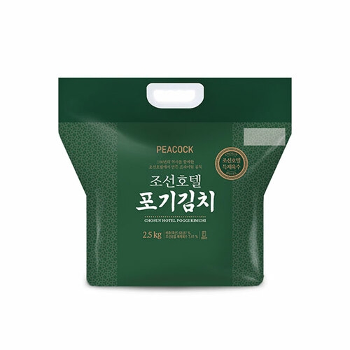 이마트 피코크 조선호텔 포기김치 2.5kg (3개)