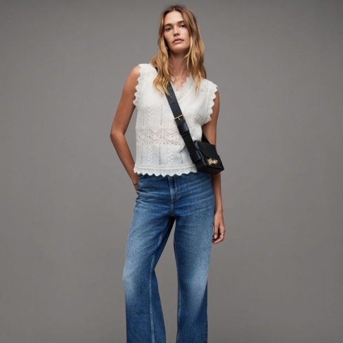 올세인츠 여성 바네사 탑 WK036Z-4068