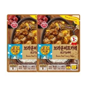 오뚜기 오즈키친 브라운비프카레 180g (2개)_이미지