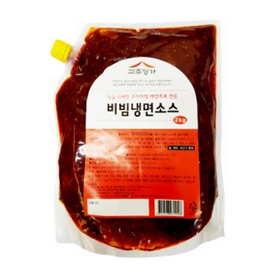 스카이푸드 고추명가 비빔냉면소스 2kg (1개)