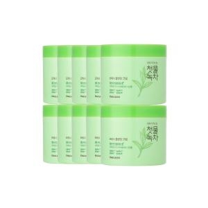 웰코스 첫물녹차 프레쉬 클렌징 크림 300g (10개)