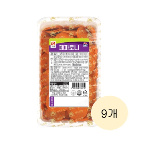 사조오양 오양 페파로니 1kg (9개)