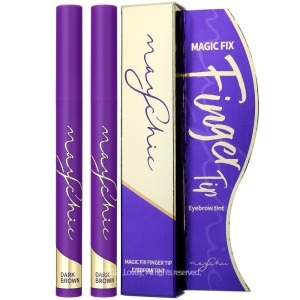 메이시크 매직픽스 핑거팁 아이브로우 다크브라운 2개 다크 브라운