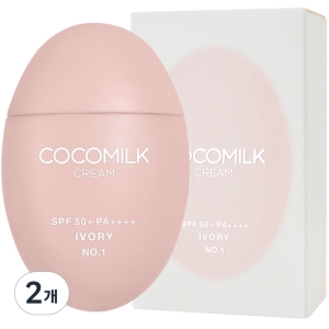 조성아TM 코코밀크 크림 SPF50 PA++++ 아이보리 1호 50g 2개_이미지