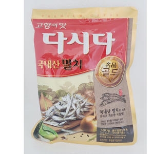 CJ제일제당 백설 다시다 명품 골드 멸치 300g (2개)