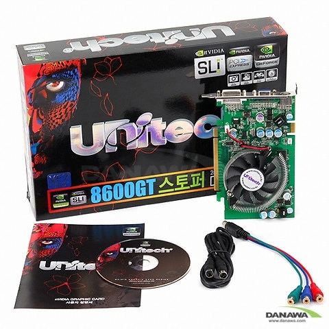 유니텍전자 지포스 8600GT 스토퍼 256MB 잘만_이미지