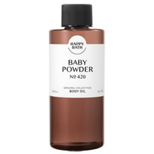 해피바스 오리지널 컬렉션 바디오일 베이비파우더 250ml (4개)_이미지
