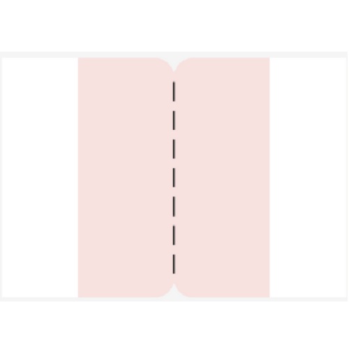 niimbot B21/B1 라벨지 36 x 25mm (사각인덱스핑크)_이미지