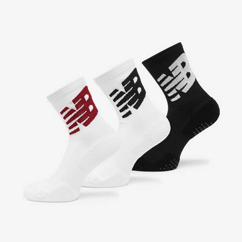 뉴발란스 러닝코어 논슬립 드라이쿨 빅로고 3PACK NBGEGS1109