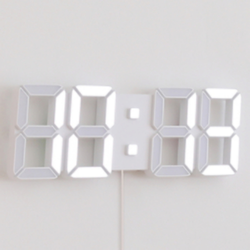 퓨어 30cm 슬림형 LED 벽시계 M