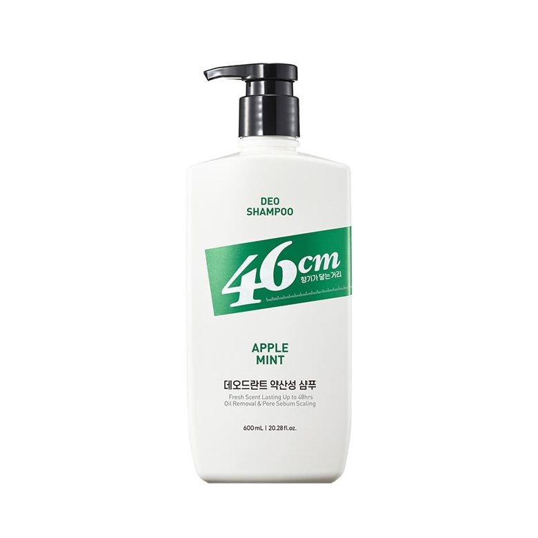 엘라스틴 46cm 두취솔루션 데오드란트 약산성 샴푸 애플민트 600ml
