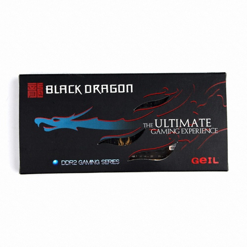 GeIL DDR2-800 CL4 Black Dragon Quad 패키지 (8GB(2Gx4))_이미지