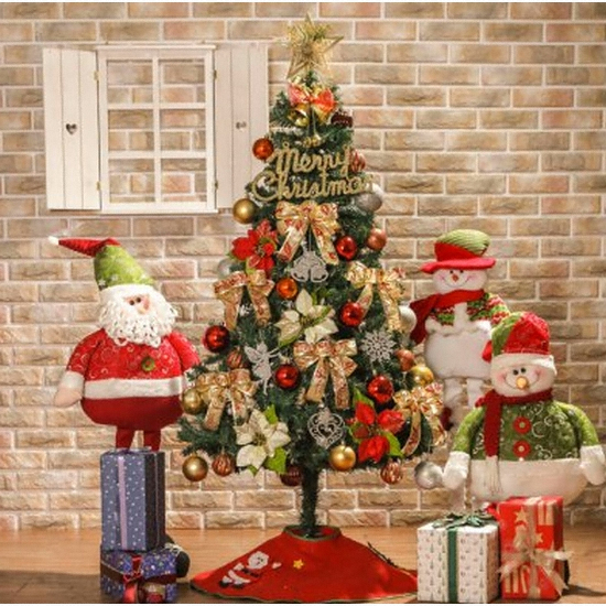 트리 카니발 골드&레드 스카치트리 풀세트 (150cm)_이미지