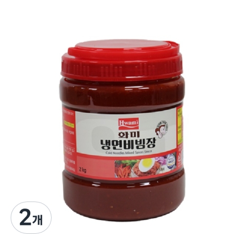 화미 냉면 비빔장 2kg (2개)_이미지