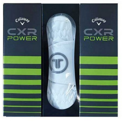 캘러웨이 CXR POWER 6구+골프장갑 세트