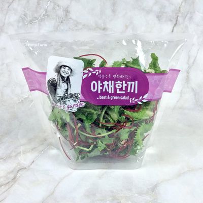 우리존 야채한끼 그린샐러드 80g 1팩/es 질소충전