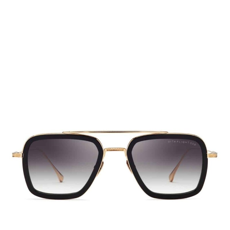 디타 아이웨어 스퀘어 더블 브리지 선글라스 FLIGHT.006 MATTE BLACK 14_이미지