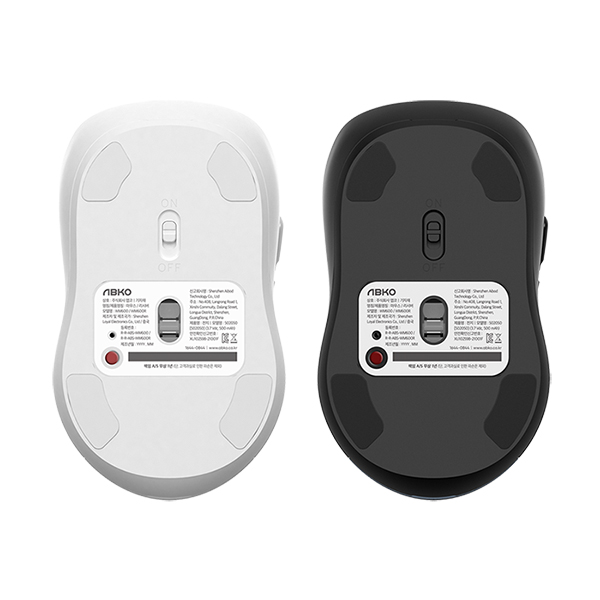 앱코 WM600 저소음 인피니트 휠 무선 (블랙)_이미지